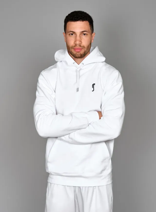 Robin Soderling Paris Hoodie Herren Baumwollmix gestickt
