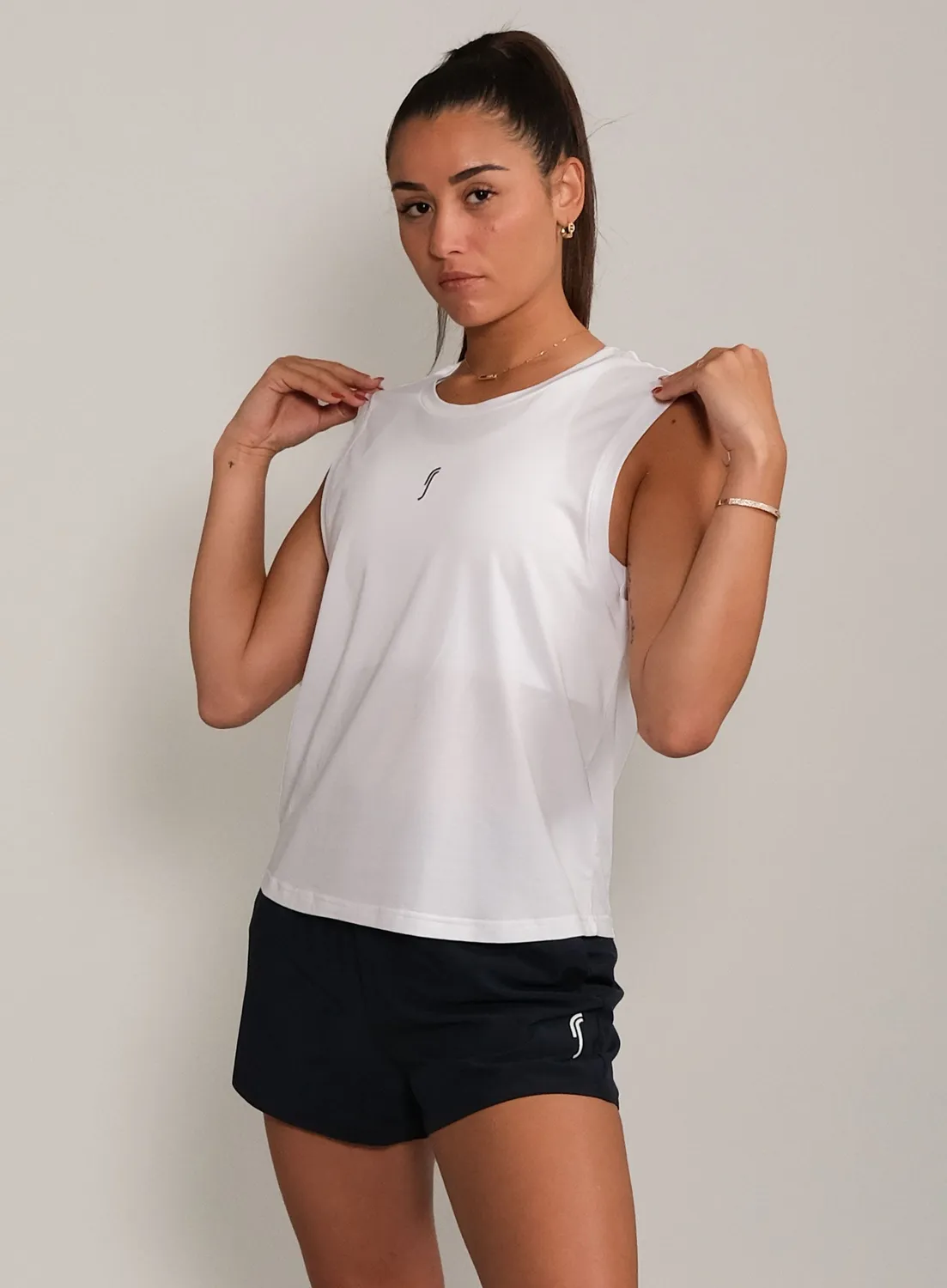 Robin Soderling Paris Relaxed Tank Top Damen Baumwolle