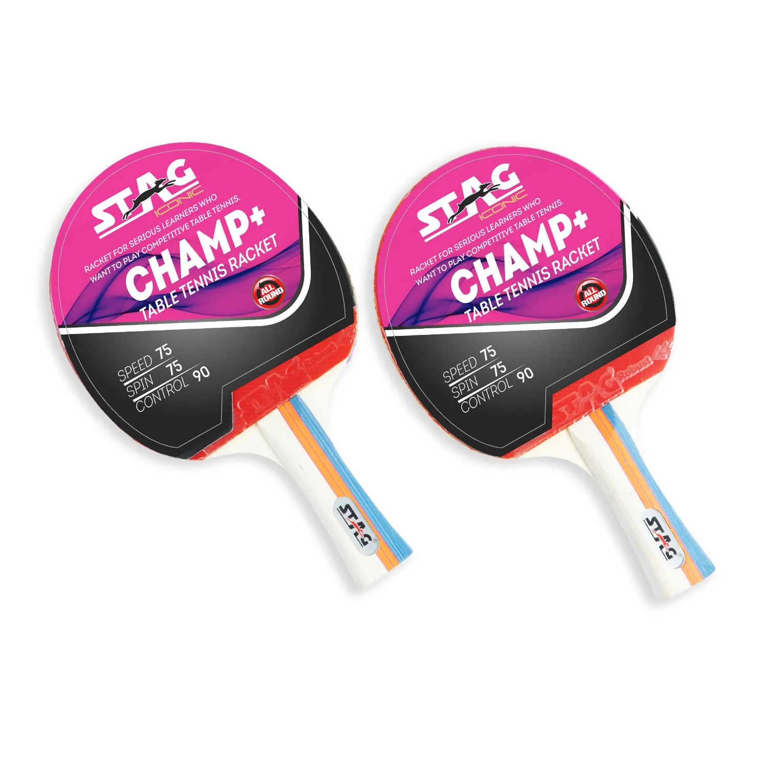 Stag Iconic Champs+ Tischtennis-Set