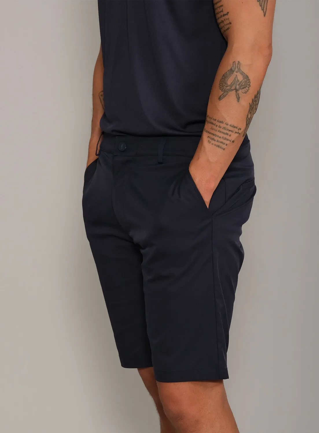 Robin Soderling National Team Golfshorts Herren Navy Stretch