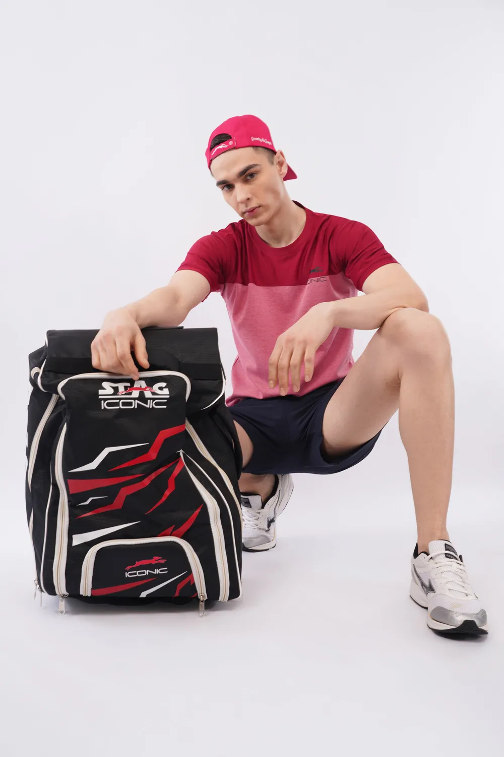 Stag Iconic ST-SR1 Sportshirt Polyester Rot