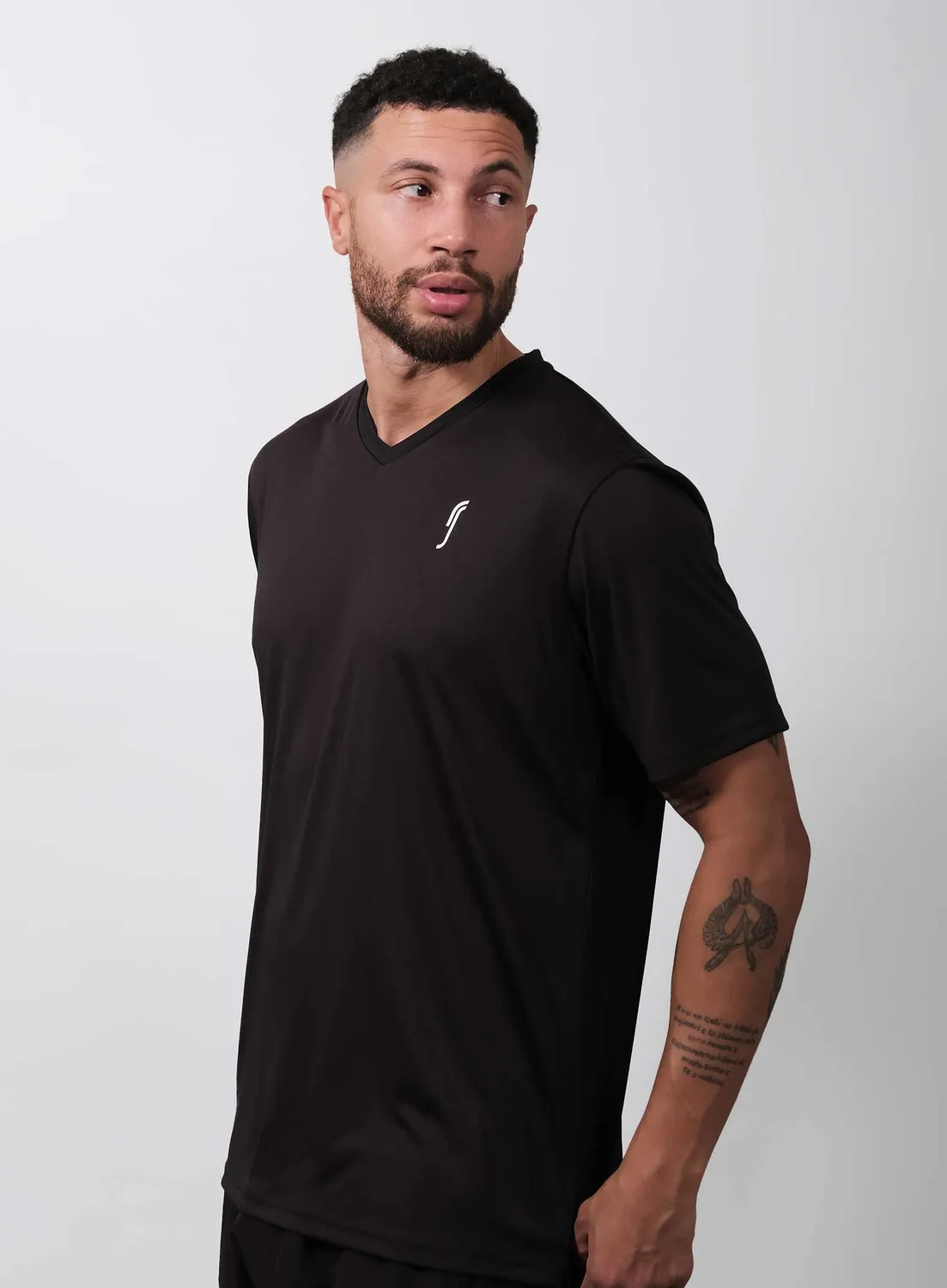 Robin Soderling Men's Performance Tee - V neck Herren-Funktionsshirt