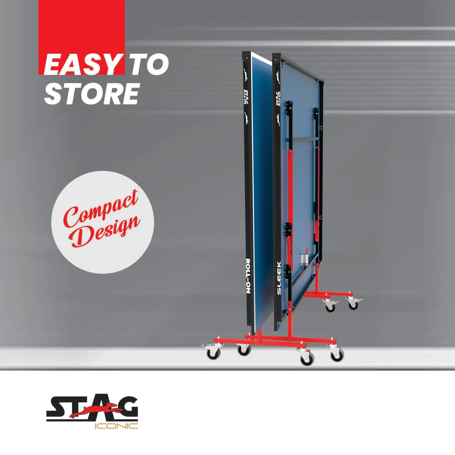 Stag Iconic Sleek Tischtennisplatte Profi