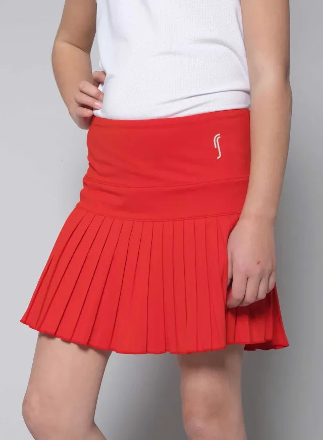 Robin Soderling Match Tennisrock Mädchen mit Innenshorts