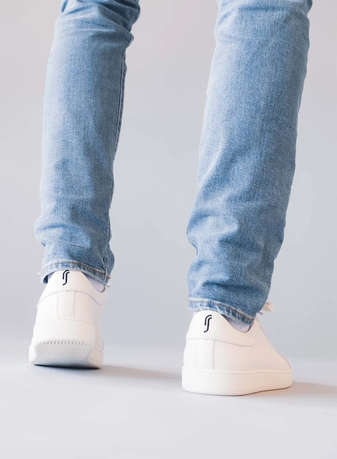 Robin Soderling Off Court Sneaker Leder zeitlos