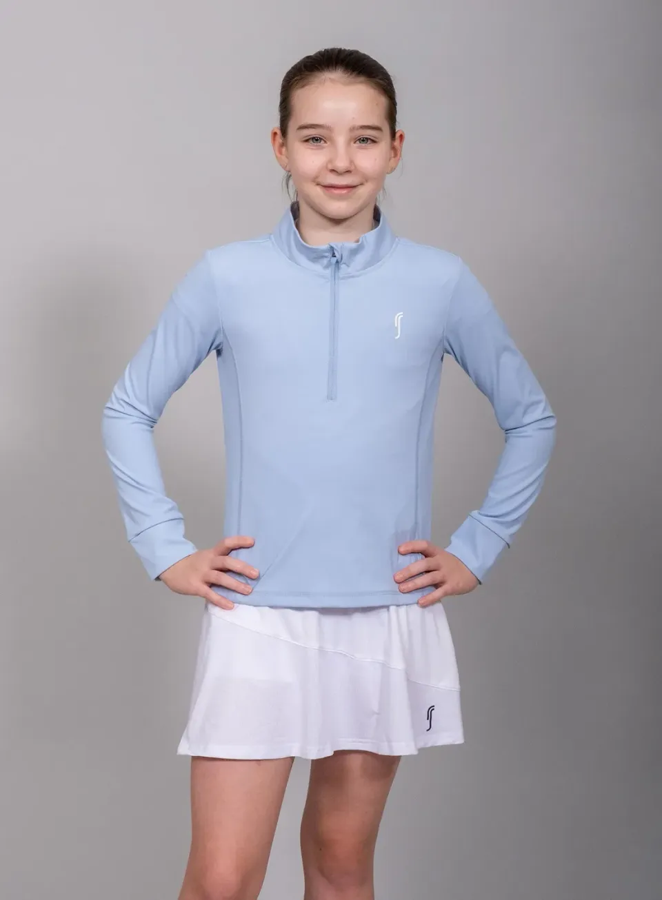 Robin Soderling Stretch Tech Girl's Stretch Tech Half Zip Sweater Mädchen