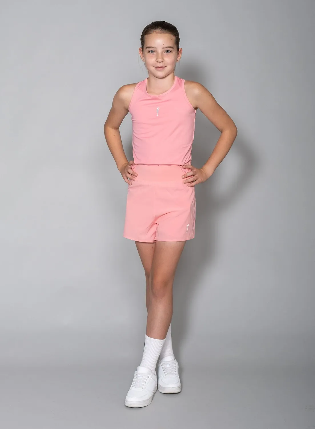 Robin Soderling Performance Racerback Mesh Tanktop Mädchen luftig