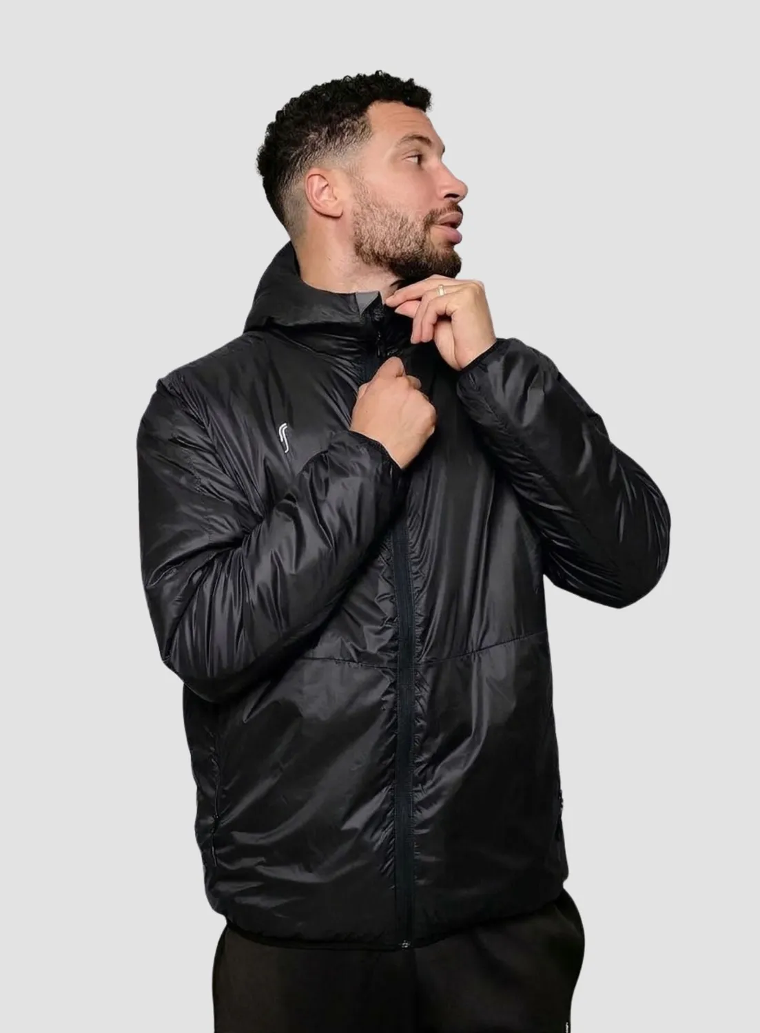 Robin Soderling Team Padded Steppjacke Wattiert Windschutz