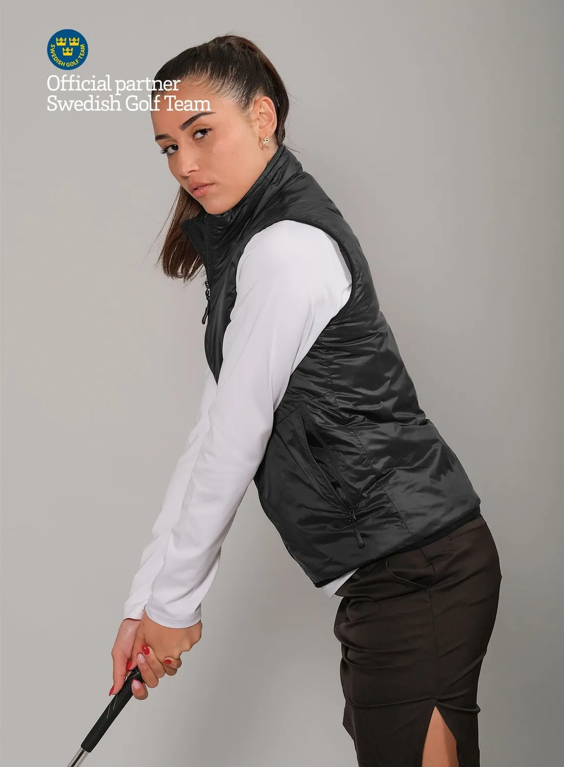 Robin Soderling Team Women's Team Padded Vest Steppweste