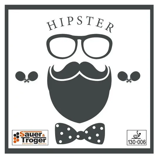 Sauer & Tröger Hipster halblange Noppe Tischtennisbelag