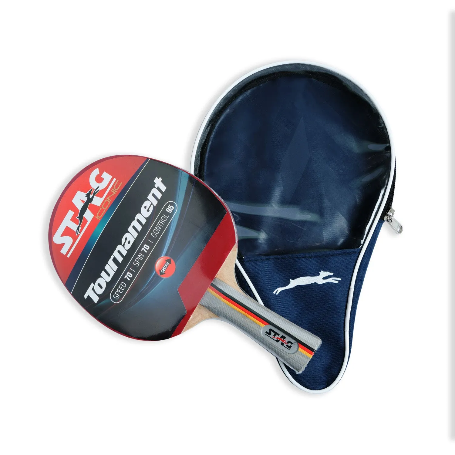Stag Iconic Tournament Tischtennisschläger Kontrolle