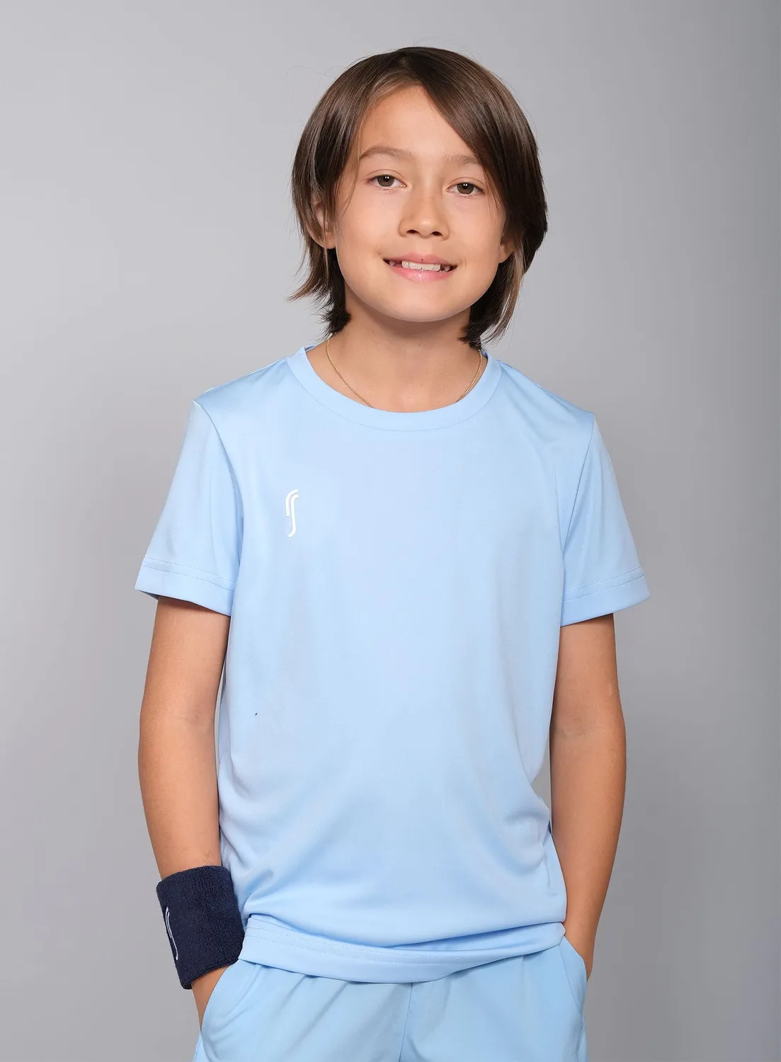 Robin Soderling Club T-Shirt Kinder feuchtigkeitsableitend