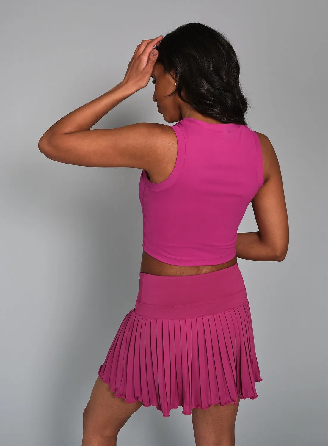 Robin Soderling Court Crop Tank Top Damen cropped