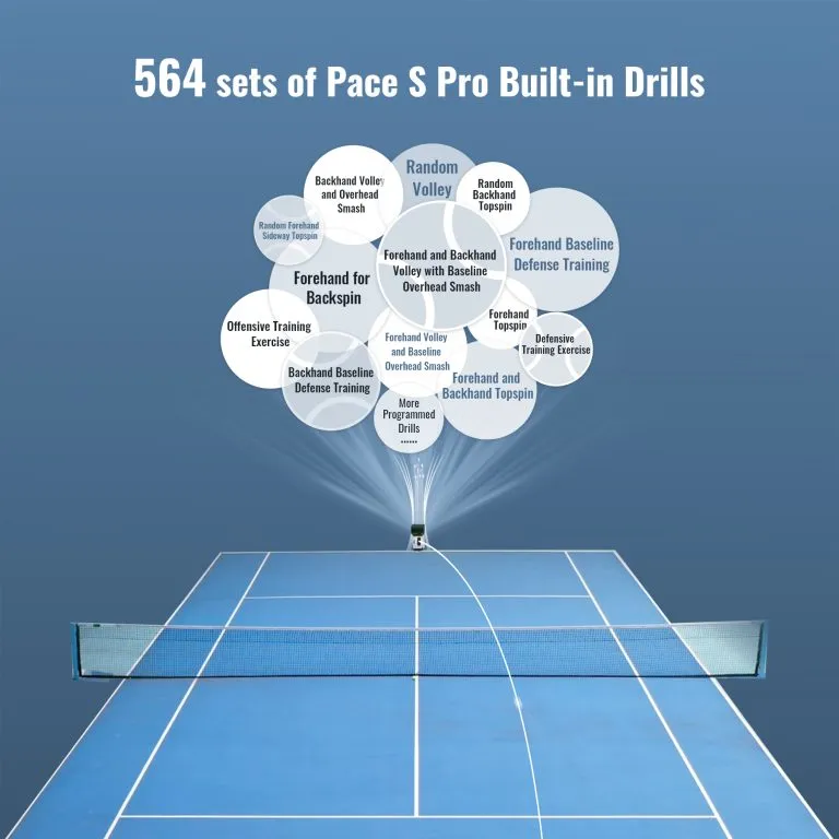 PongBot Pace S Pro Ballmaschine