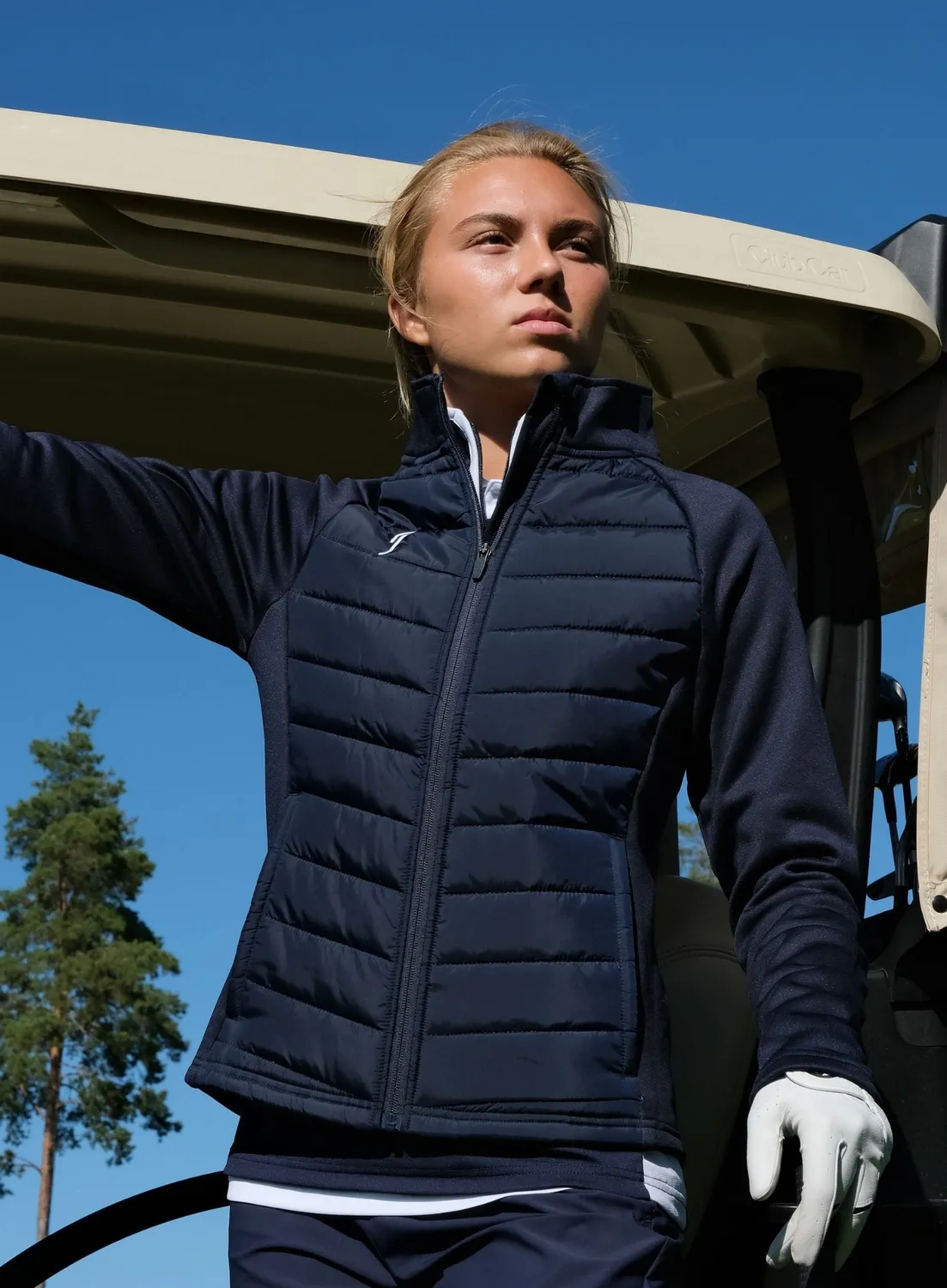 Robin Soderling National Team Padded Hybridjacke Damen wattiert