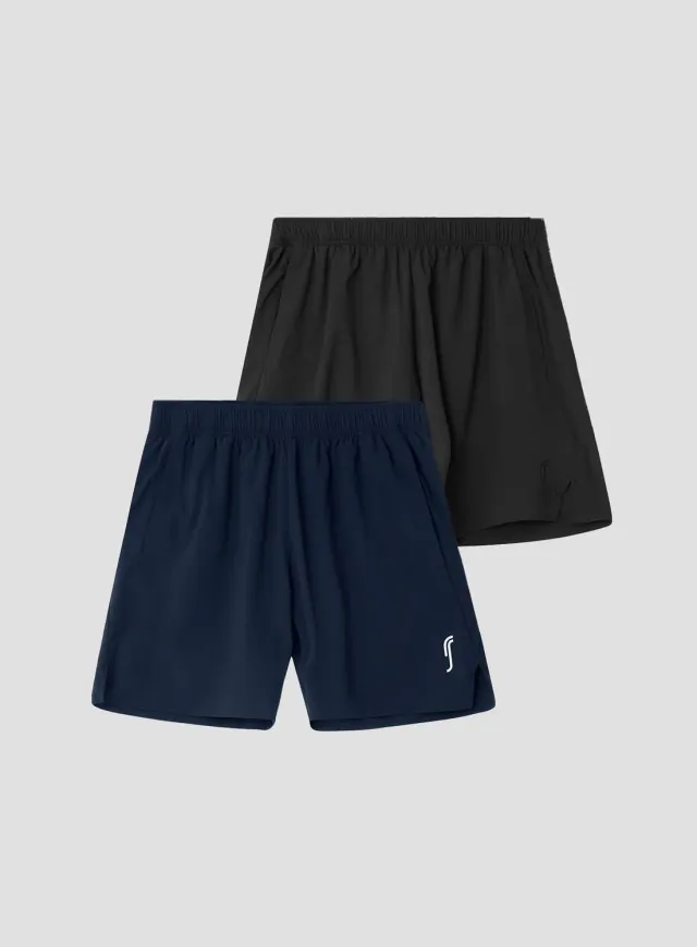 Robin Soderling Performance Shorts Herren 2er-Pack