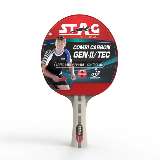 Stag Iconic Combi Carbon Gen 2 Tischtennisschläger Hülle