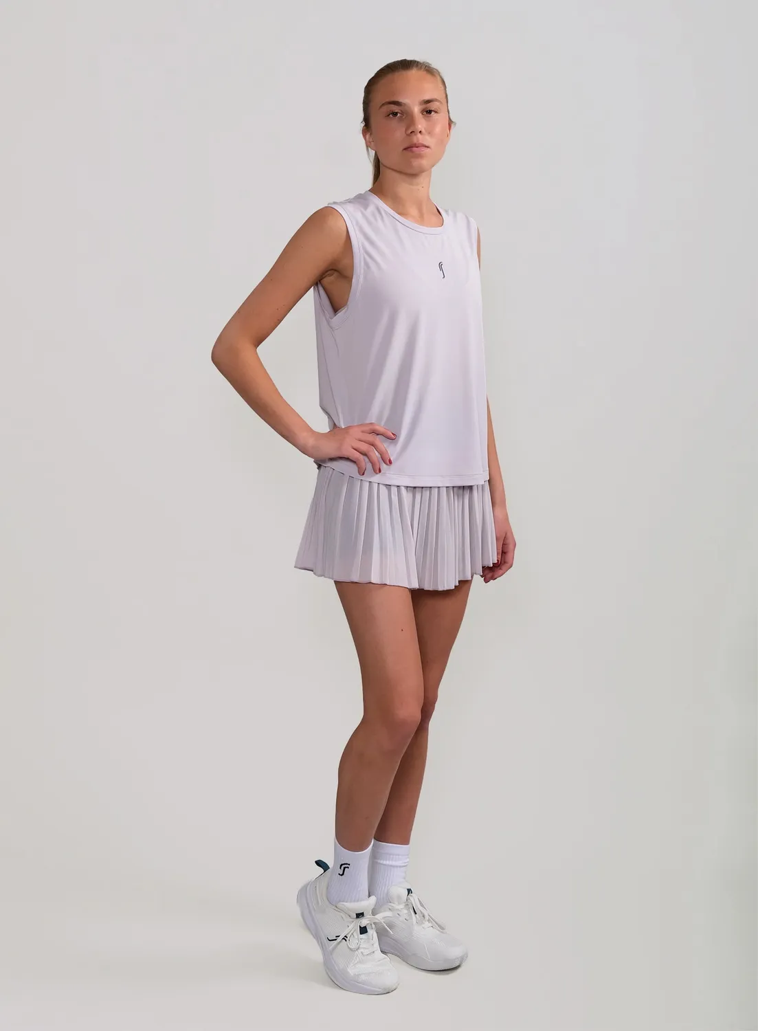 Robin Soderling Paris Damen Tank Top Mesh lockere Passform