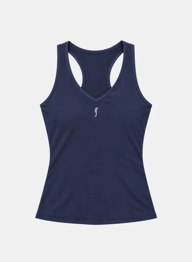 Robin Soderling Court V-neck Tank Top Damen leicht