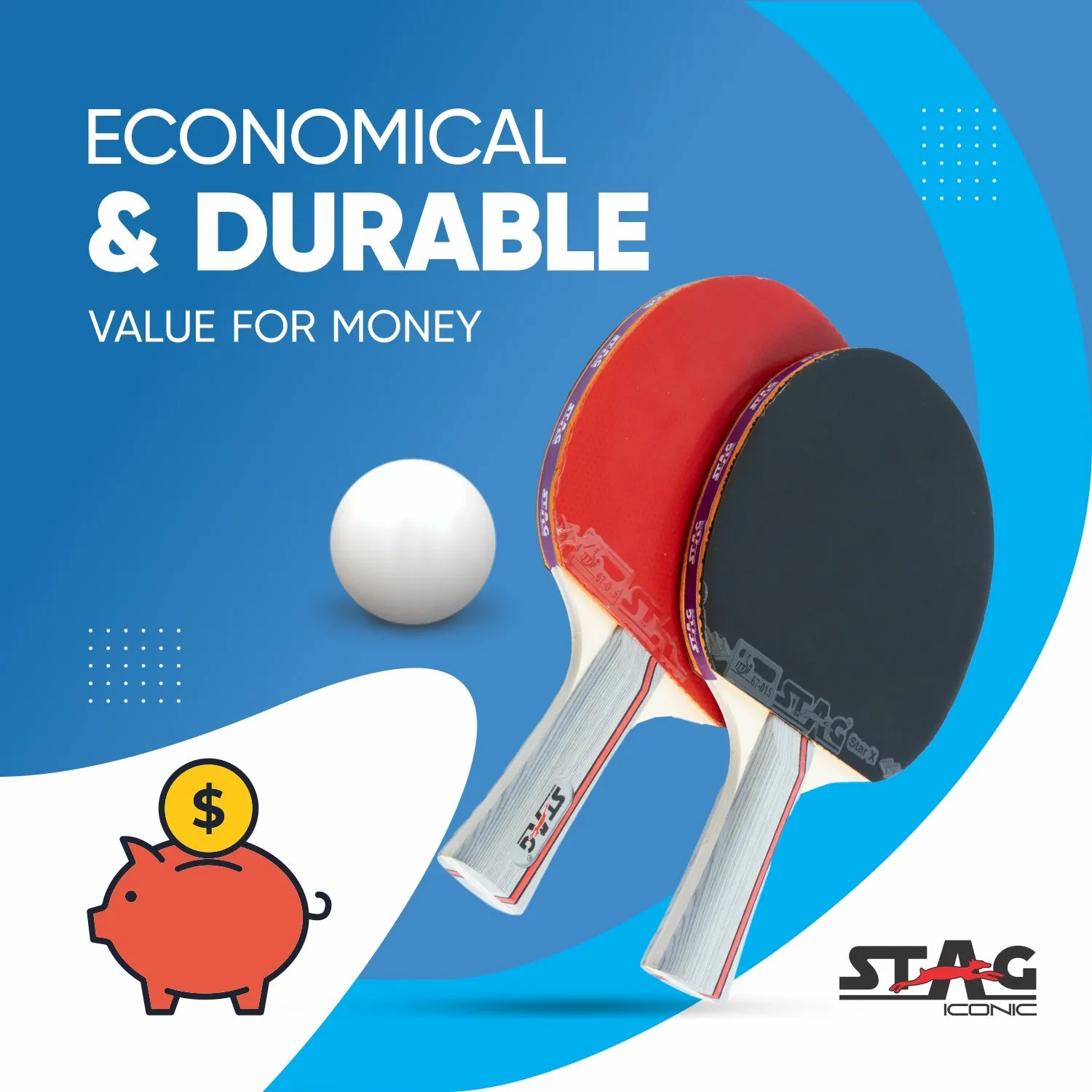 Stag Iconic Victor Tischtennis-Set