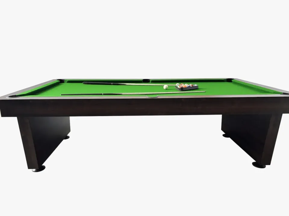 Stag Iconic Pool Billardtisch klappbar 93x54 Zoll mit Set