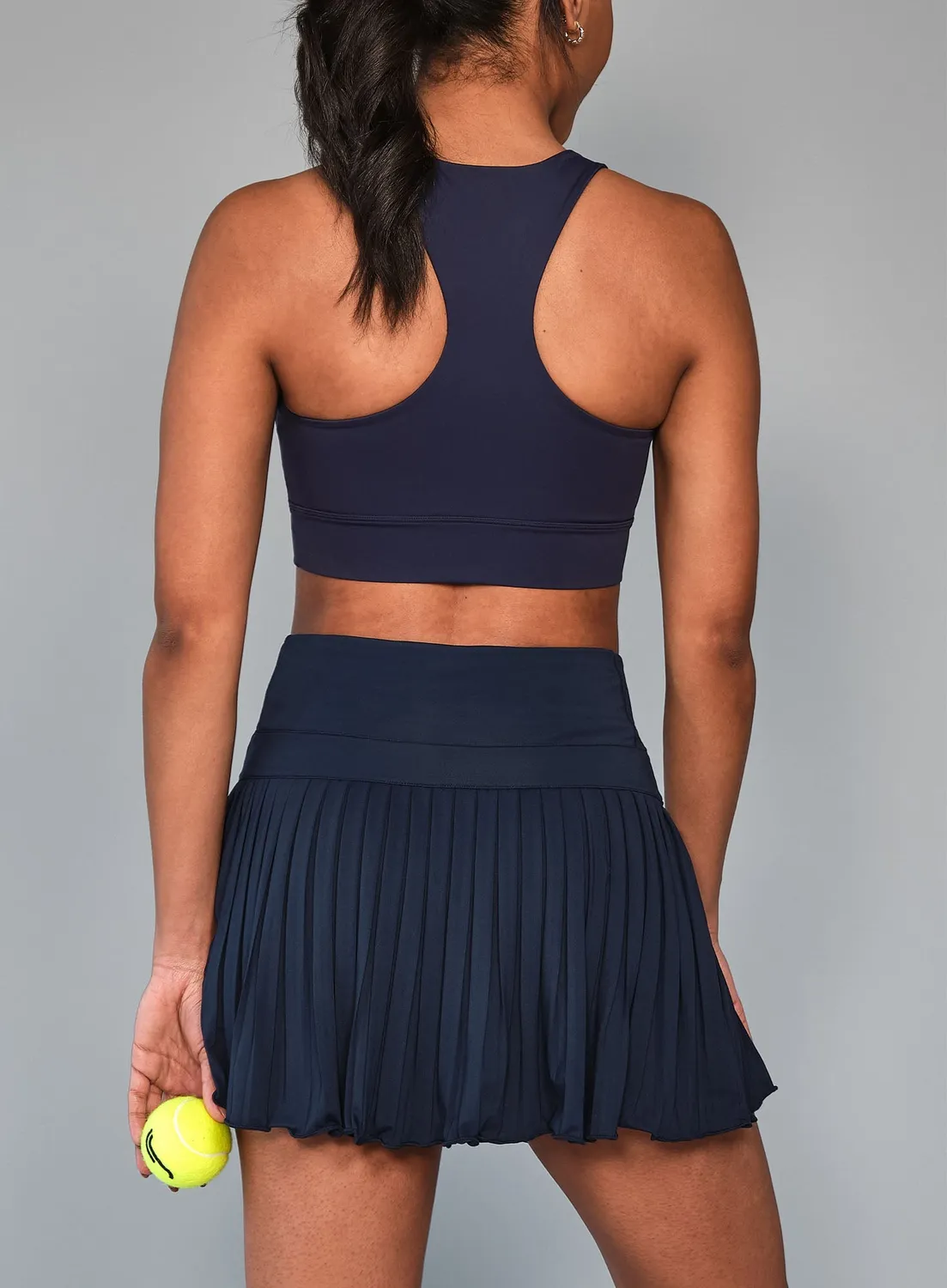 Robin Soderling Court Tennisrock Damen Falten Balltasche