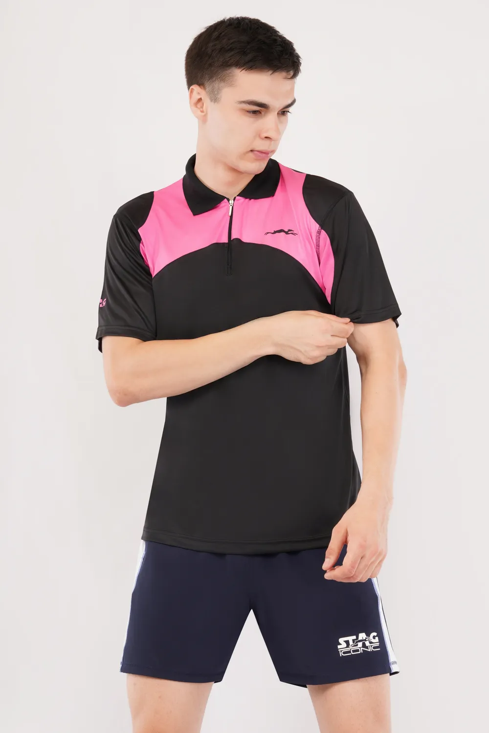 Stag Iconic ST-GRA Poloshirt atmungsaktiv