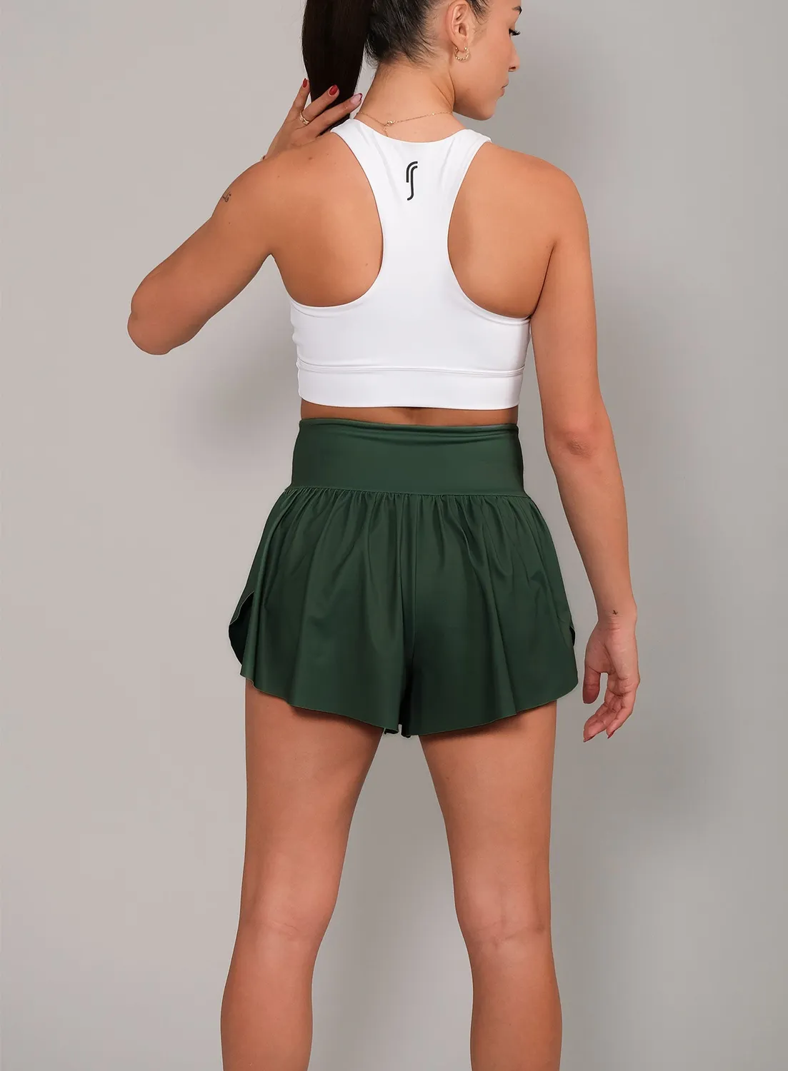 Robin Soderling Court Pleated Shorts Damen Tennis-Shorts 2-in-1