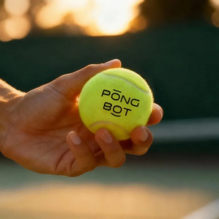 PongBot Tennisbälle drucklos langlebig