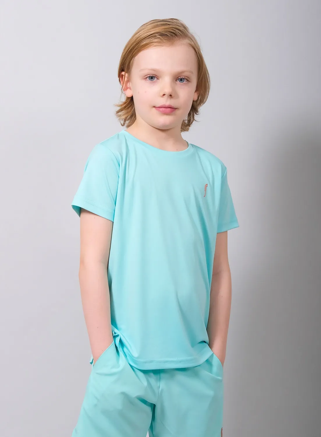 Robin Soderling Junior Performance T-Shirt Kinder Mesh-Rücken