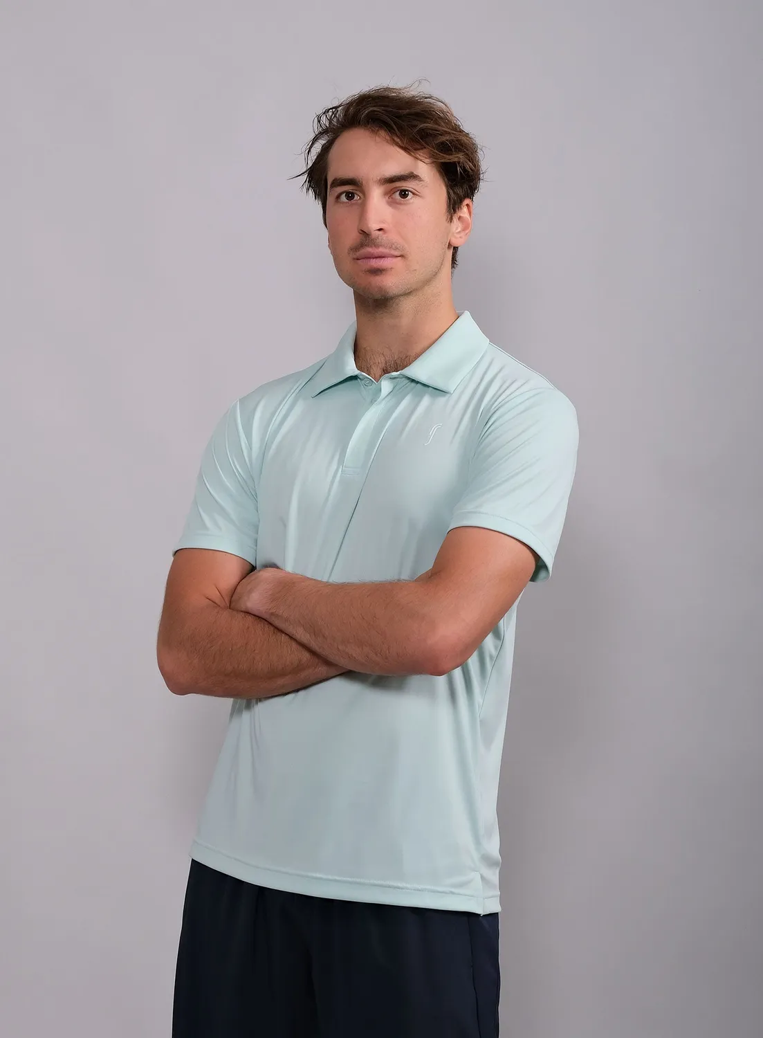 Robin Soderling National Team Polo Herren Poloshirt Kühlend