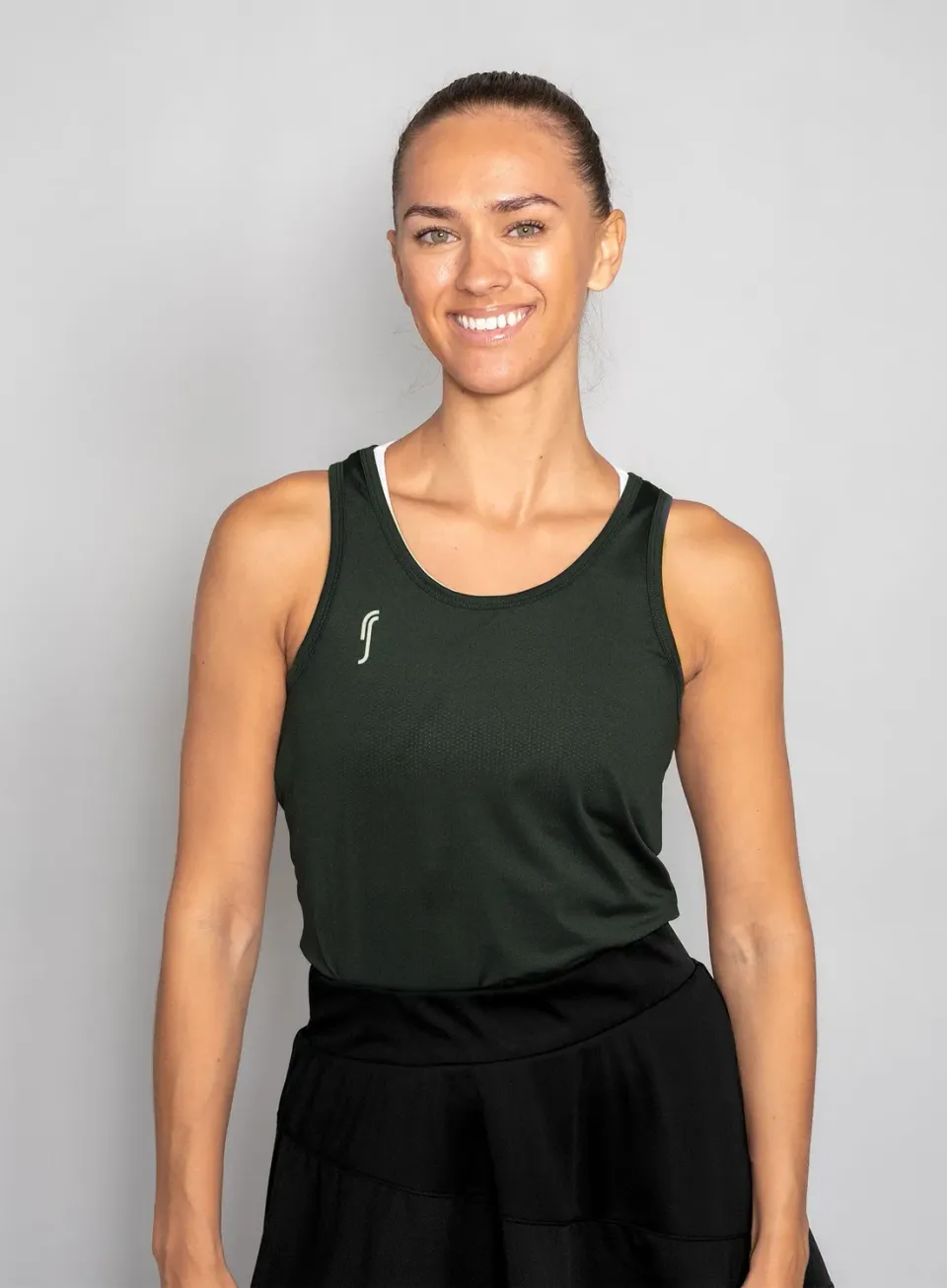 Robin Soderling Club Damen Top Funktionsshirt Logo
