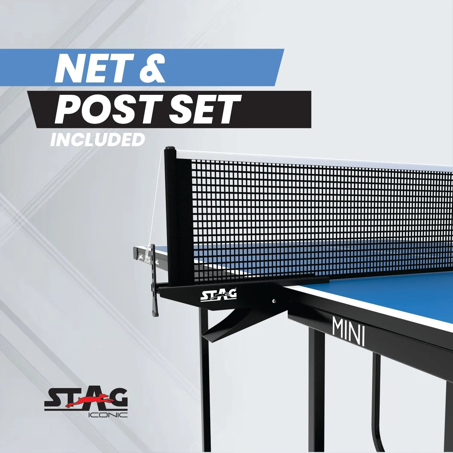 Stag Iconic Mini Series Tischtennistisch klappbar