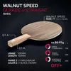 SOULSPIN Walnut Speed Tischtennisholz OFF+ Vollholz