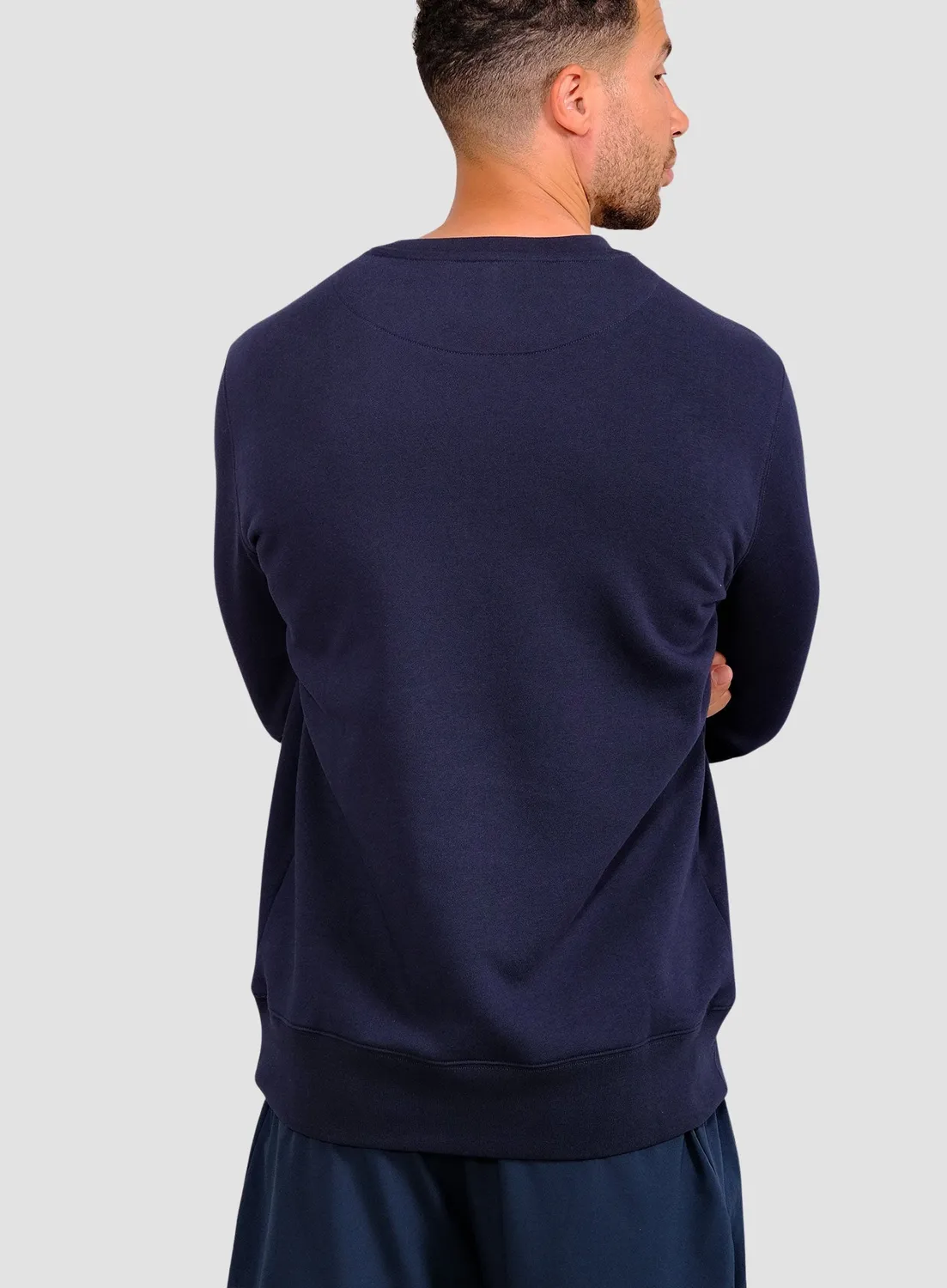 Robin Soderling Paris Sweatshirt Herren Rundhals gestickt