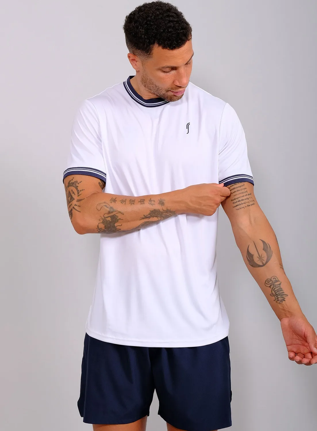 Robin Soderling Performance T-Shirt Herren feuchtigkeitsableitend
