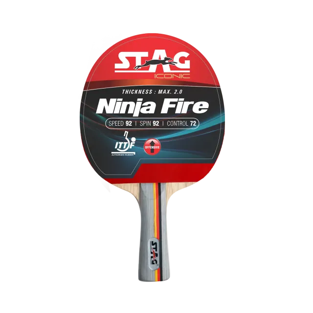 Stag Iconic Ninja Fire Tischtennisschläger