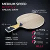 SOULSPIN MEDIUM SPEED Allround-Tischtennisholz Koto