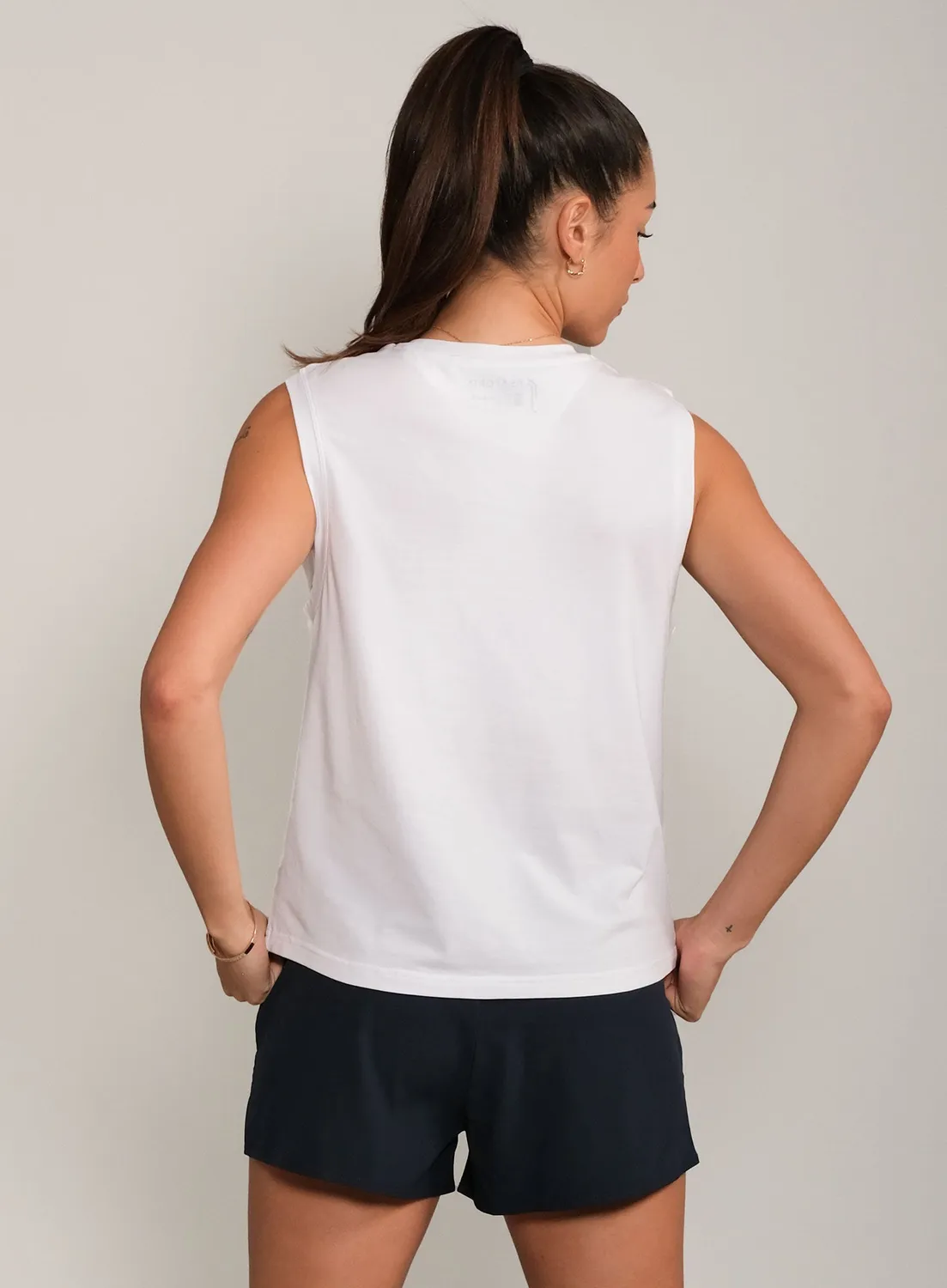 Robin Soderling Paris Relaxed Tank Top Damen Baumwolle