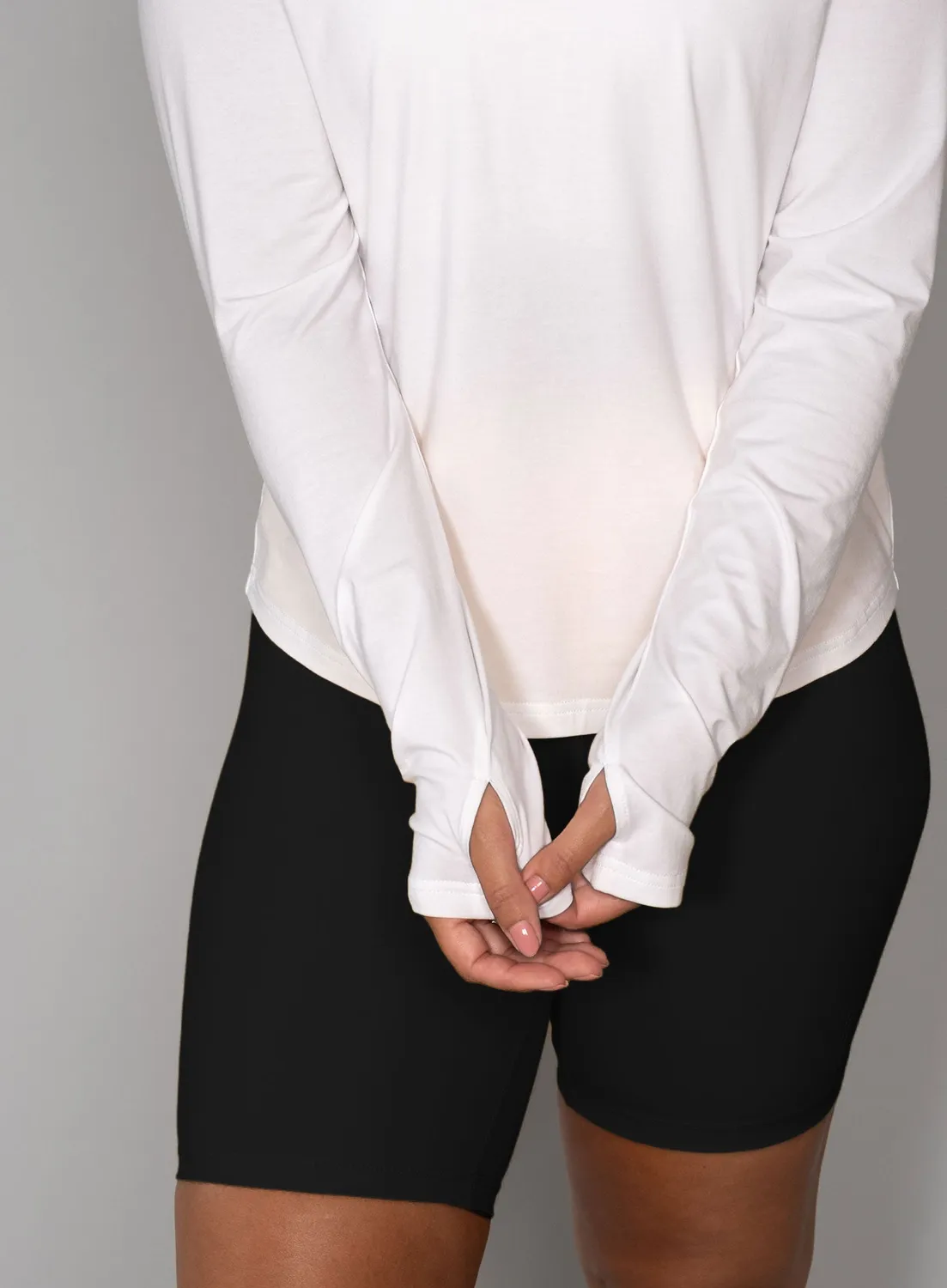 Robin Soderling Paris Damen-Longsleeve Baumwolle locker