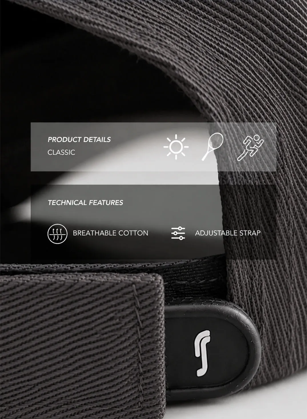 Robin Soderling Classic Performance Cap Trucker Kappe belüftet