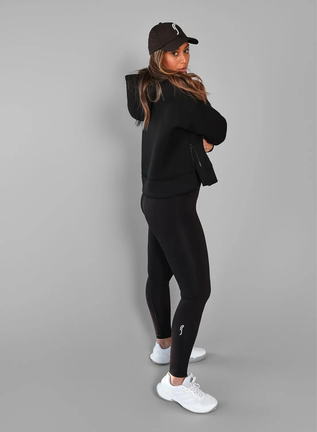 Robin Soderling Women's Scuba Hoodie – Damen-Hoodie aus Stretchstoff