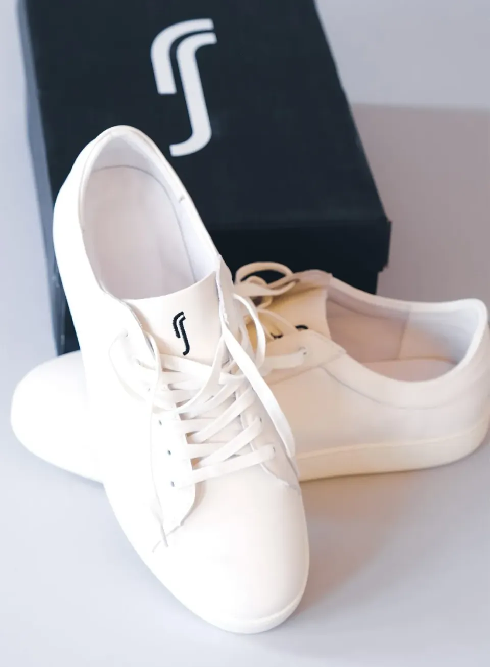 Robin Soderling Off Court Sneaker Leder zeitlos
