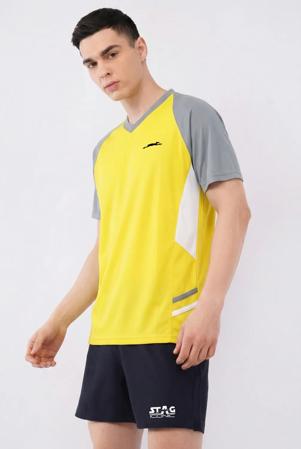 Stag Iconic V-Neck Sportshirt Polyester