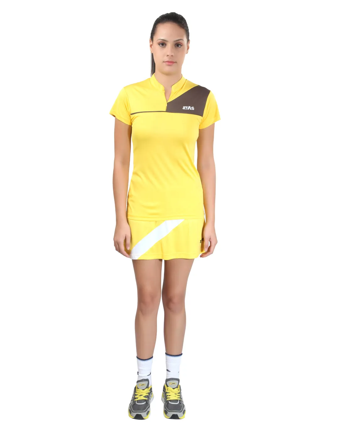 Stag Iconic Damen Gel Sport-T-Shirt Polyester