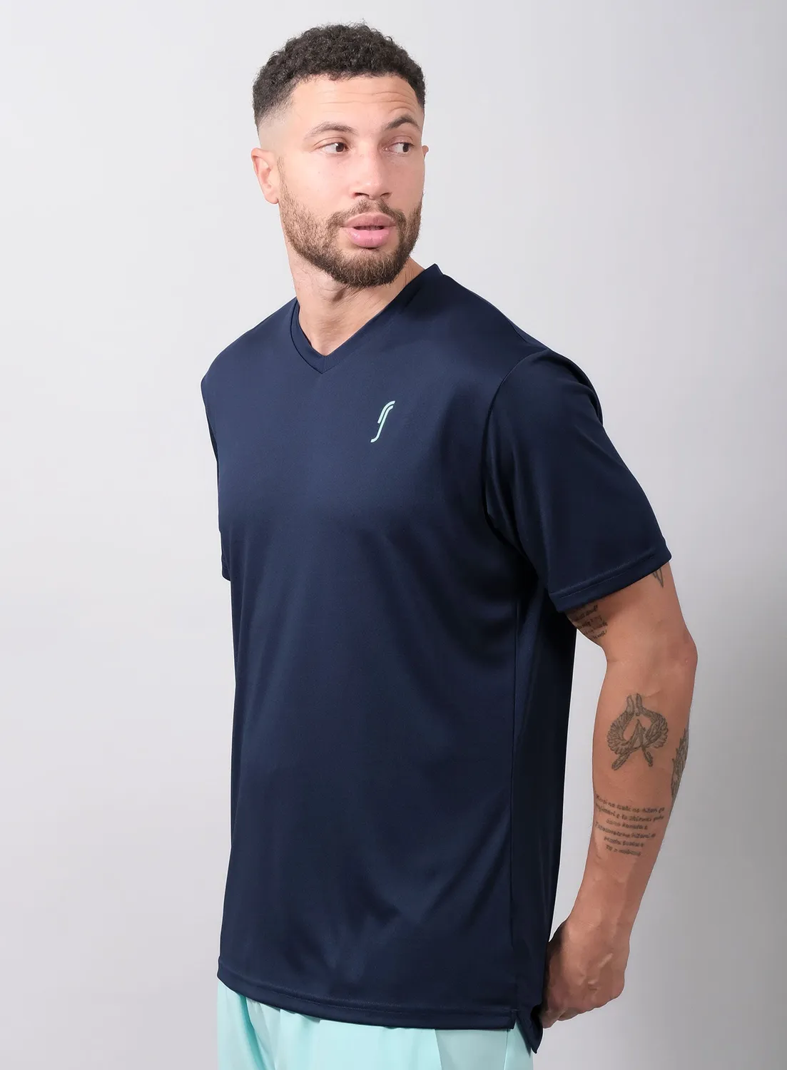Robin Soderling Performance Tee V-Ausschnitt atmungsaktiv