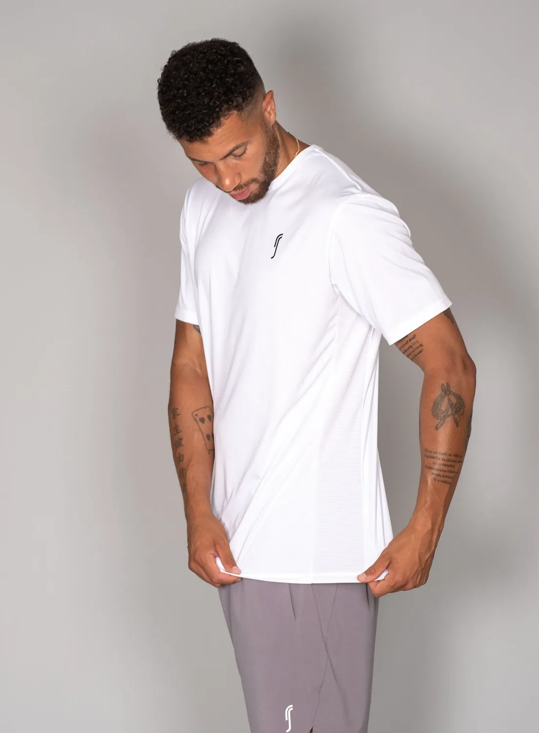 Robin Soderling Performance Tee 3-Pack Funktionsshirt weiß