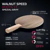 SOULSPIN Walnut Speed Tischtennisholz OFF+ Vollholz