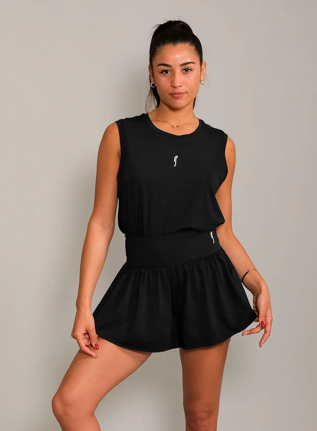 Robin Soderling Court Damen Shorts Plissee Innenshorts