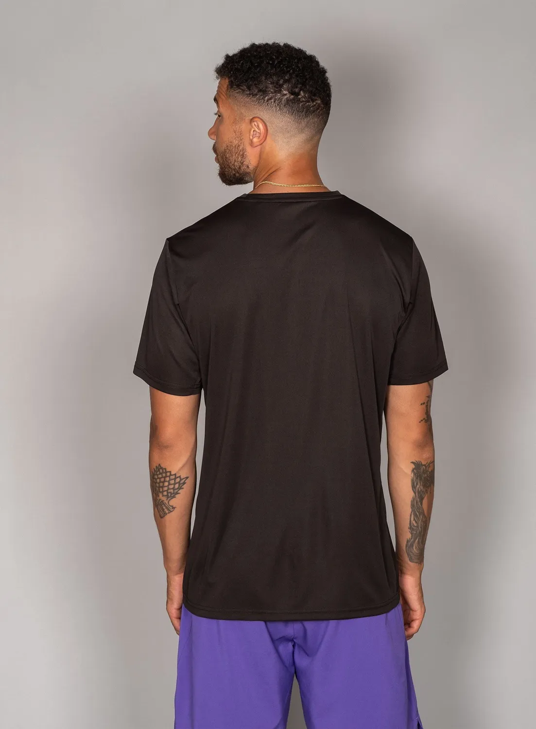 Robin Soderling Performance T-Shirt Herren 3er-Pack navy weiß